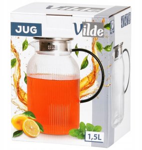 Vilde Dzbanek szklany z pokrywką 1,5 l 8