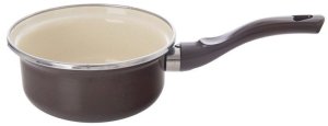 Emalia Pleszew Rondel emaliowany BROWN 14 cm, 620 ml 8