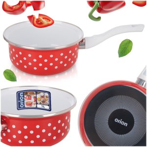 Emalia Pleszew Rondel emaliowany TECKA 16 cm, 950 ml 7