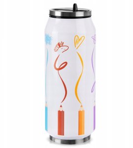 Orion Kubek termiczny puszka kredki 500 ml 2
