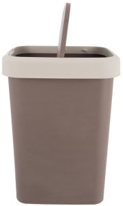 Kosz na śmieci Stefanplast Kosz na śmieci plastikowy brązowy 25 l 4