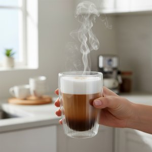 Orion Szklanki termiczne z podwójną ścianką do kawy i herbaty 350 ml 2 szt. 4