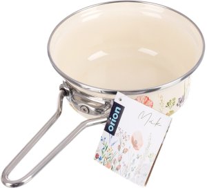 Emalia Pleszew Rondel emaliowany kremowy MAKI 16 cm, 950 ml 3