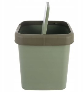 Kosz na śmieci Bigbuy Home Kosz na śmieci plastikowy zielony 12 l 4