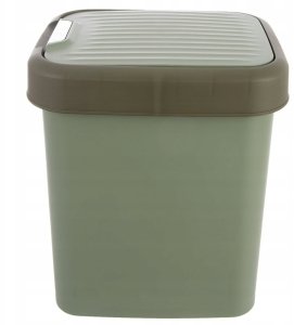 Kosz na śmieci Bigbuy Home Kosz na śmieci plastikowy zielony 12 l 6