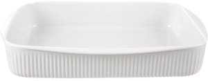 Altom Naczynie żaroodporne porcelanowe białe 36,5x30x6 cm, 4 l 3