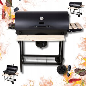 Klausberg GRILL WĘGLOWY BBQ Z POKRYWĄ, Klausberg KB-9033 2