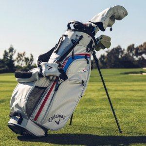 CALLAWAY Zestaw kijów do golfa CALLAWAY XR-26 (12 kijów z torbą standbag/na nóżkach szaro-nieb-czerw, szafty grafitowe regular) 2