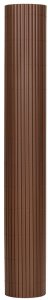 Springos Osłona PVC maskująca na balkon, taras, ogrodzenie 400x100 cm brązowa UNIWERSALNY 8