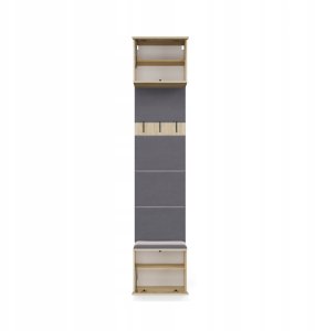 Goodhome Garderoba HAGA III/1Sz2W DĄB SONOMA + 2x Wieszak 13