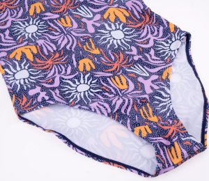 Huub Dziecięcy strój kąpielowy Aquawave SALAVA JR sunny print rozmiar 152 [cze] 3