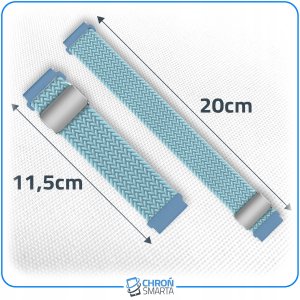 ChronSmarta Pasek ChronSmarta do Samsung Galaxy Watch 4 5 6 7 40mm 42mm 46mm Classic Pro (Wzór 19) 6