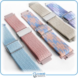 ChronSmarta Pasek ChronSmarta do Samsung Galaxy Watch 4 5 6 7 40mm 42mm 46mm Classic Pro (Wzór 19) 8
