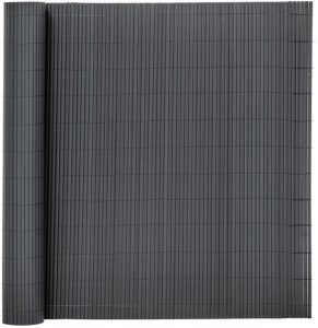 Springos Osłona PVC maskująca na balkon, taras, ogrodzenie 500x120 cm ciemnoszara UNIWERSALNY 6