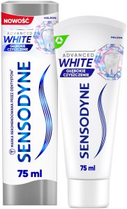 Sensodyne SENSODYNE_White Głębokie Oczyszczanie pasta do zębów 75ml 3