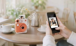 Aparat cyfrowy Impossible Aparat 5MP Wydruk Zdjeć z Telefonu Kolor 3PASS Bluetooth + Wkłady / HANIN M6 / Niebiesko - Czerwony 6