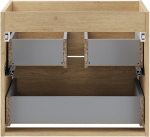 Leloup Szafka pod umywalkę 60cm 2 szuflady 2