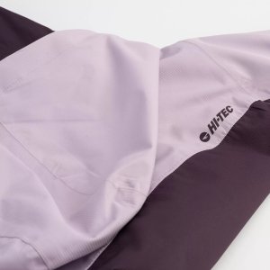Berg Outdoor Damska kurtka przejściowa Hi-tec LADY CASPARI lavender frost/plum perfect rozmiar XXL 13