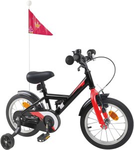 vidaXL vidaXL Rower Dziecięcy 12 Cali dla dzieci w wieku 2-4 lata Czarny 2