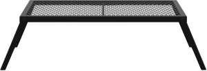 vidaXL vidaXL Składany Grill Campingowy Czarny 58 x 31 x 2 cm Stal stopowa 4
