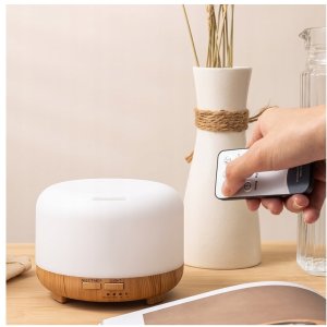 Dyfuzor zapachowy 4kom.pl NAWILŻACZ POWIETRZA LAMPKA NOCNA RGB DYFUZOR AROMATERAPIA JONIZATOR ZAPACHU 2