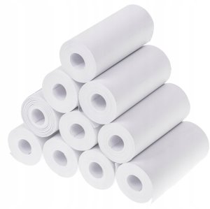 Drukarka etykiet Drukuś mini drukarka termiczna różowy aparat natychmiastowy papier rolki XL 5