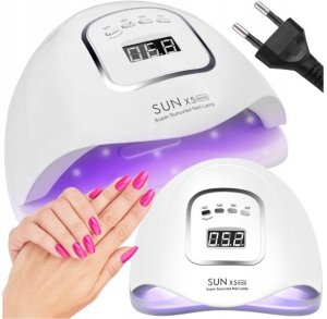 Lampa do paznokci Realac Lampa uv led do paznokci mocna do żeli hybryd hybrydy sun 80W LCD 36 diod 3
