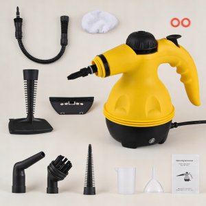 Mop parowy Clix-Software Myjka parowa ręczna mop parowy do samochodu czyścik do okien fug do domu 15
