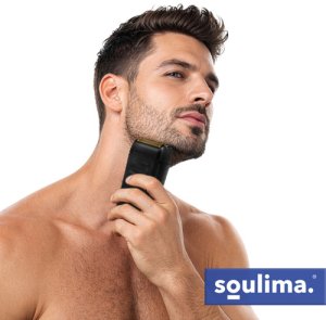 Soulima Golarka do brody z wyświetlaczem LED Soulima 21
