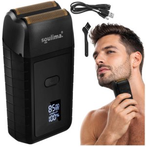 Soulima Golarka do brody z wyświetlaczem LED Soulima 23