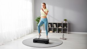Rebel Active Step do aerobiku fitness 2 stopnie 68cm czarny Rebel stepper podest schodek 7