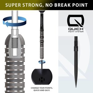 Harrows Rzutki do darta Harrows Chizzy Series 4 90% Steeltip 26 g 4