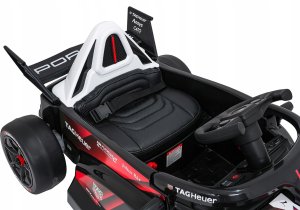 Super-Toys Samochód na Akumulator F1 E Porsche dla Dzieci z Pilotem 11