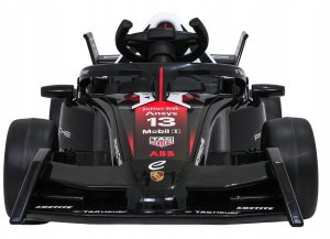 Super-Toys Samochód na Akumulator F1 E Porsche dla Dzieci z Pilotem 3