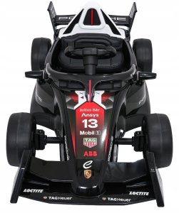 Super-Toys Samochód na Akumulator F1 E Porsche dla Dzieci z Pilotem 8