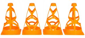 SMJ sport Pachołki Pomarańczowe 4szt. 3