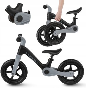 Rowerek biegowy E&L Cycles ROWEREK BIEGOWY FLEX BLACK 5906601713323 2