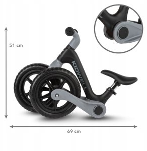 Rowerek biegowy E&L Cycles ROWEREK BIEGOWY FLEX BLACK 5906601713323 8