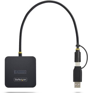 Stacja dokująca StarTech STARTECH.COM USB-C i USB-A na M.2 NVMe Dock Adapter 10Gbps Tool-Free zewnętrzny M.2 NVMe SSD Reader B+M i M-Key 6