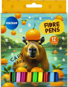 Centrum Flamastry Kapibara 12kol 80125 2