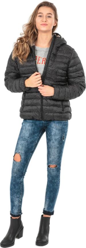 4f Kurtka damska H4Z17-KUD005 czarna r. L 9