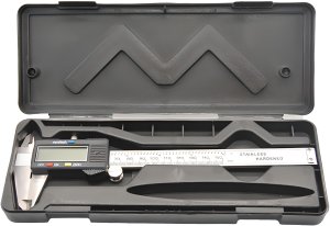 ITIMPORT Suwmiarka dokładna elektroniczna cyfrowa pomiarowa lcd 150 mm etui metalowa 3