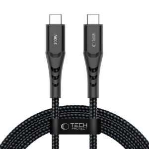 Adaptec TECH-PROTECT UB11T ULTRABOOST TYPE-C CABLE PD 100W / QC3.0 200CM BLACK 2