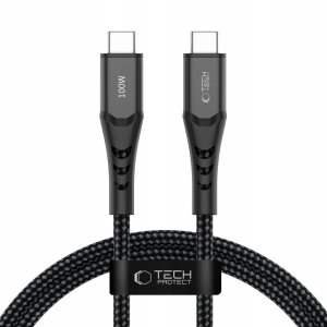 Adaptec TECH-PROTECT UB11T ULTRABOOST TYPE-C CABLE PD 240W / QC3.0 100CM BLACK 2