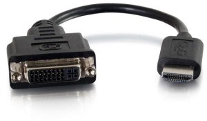 Adapter AV C2G HDMI to DVI-D Adapter - HDMI to Single Link DVI-D Converter - M/F - Konwerter wideo - HDMI - DVI - czarny 2