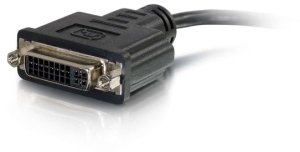 Adapter AV C2G HDMI to DVI-D Adapter - HDMI to Single Link DVI-D Converter - M/F - Konwerter wideo - HDMI - DVI - czarny 3