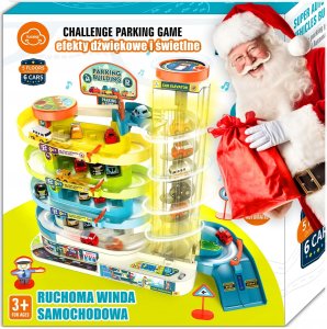 Polesie B26N PARKING SAMOCHODOWY XL WINDA AUTA 13