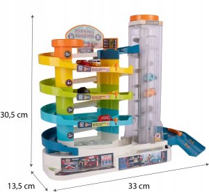 Polesie B26N PARKING SAMOCHODOWY XL WINDA AUTA 8