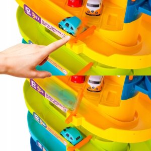 Polesie B26N PARKING SAMOCHODOWY XL WINDA AUTA 9