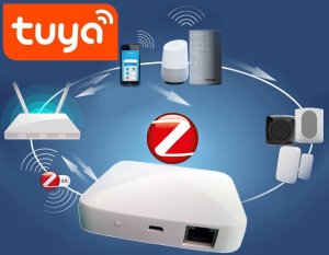 RTX 4x Głowica RTX Termostat + Bramka ZigBee LAN TUYA SET4 11